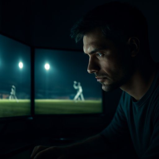 fg666 night match lights over pitch